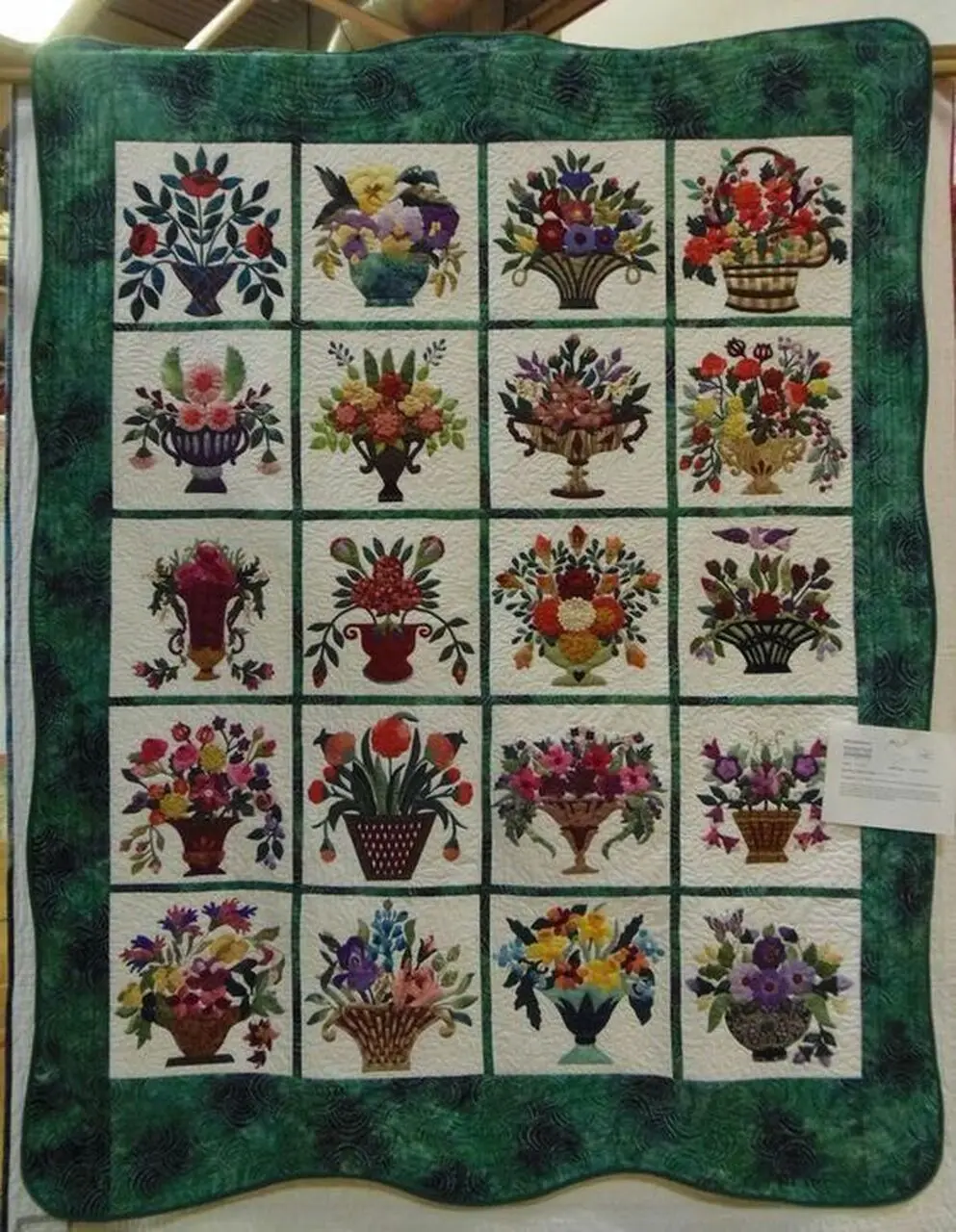 Flower Hur Quilt al and Home Decor