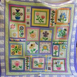 Flower Hur Quilt hd and Home Decor