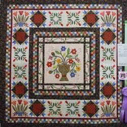 Flower Pot Cla1710276Q Quilt Blanket and Home Decor