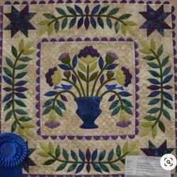 Flower Pot Cla1710281Q Quilt Blanket and Home Decor