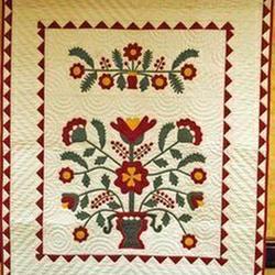 Flower Pot Cla1910250Q Quilt Blanket and Home Decor