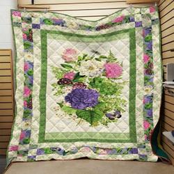 Flower Quilt Blanket Dhc0910701Vt and Home Decor