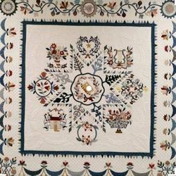 Flowers Cla1710343Q Quilt Blanket and Home Decor