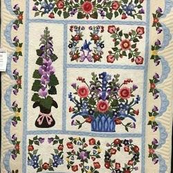 Flowers Cla1710349Q Quilt Blanket and Home Decor
