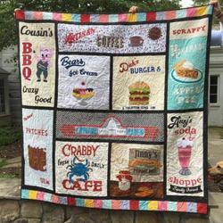 Food Clm250626 Quilt Blanket and Home Decor