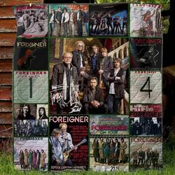 Foreigner 1 Blanket Th1607 Quilt and Home Decor