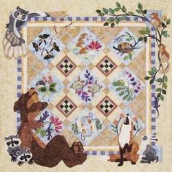 Forest Galorest Hur Quilt Cysign and Home Decor