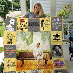 Forrest Gump Quilt Blanket  Ver 17 and Home Decor