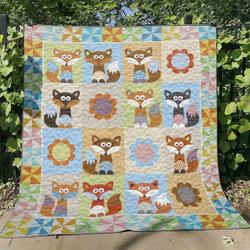 Fox Cg240615 Quilt Blanket and Home Decor