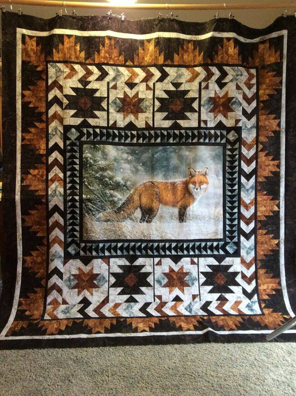 Fox Cla2210247Q Quilt Blanket and Home Decor