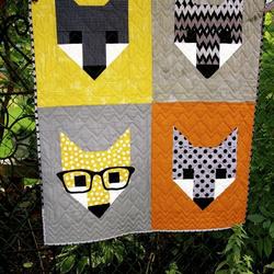 Fox Clp200639 Quilt Blanket and Home Decor