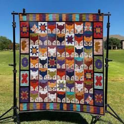 Fox DHCKL0909 Quilt Blanket and Home Decor