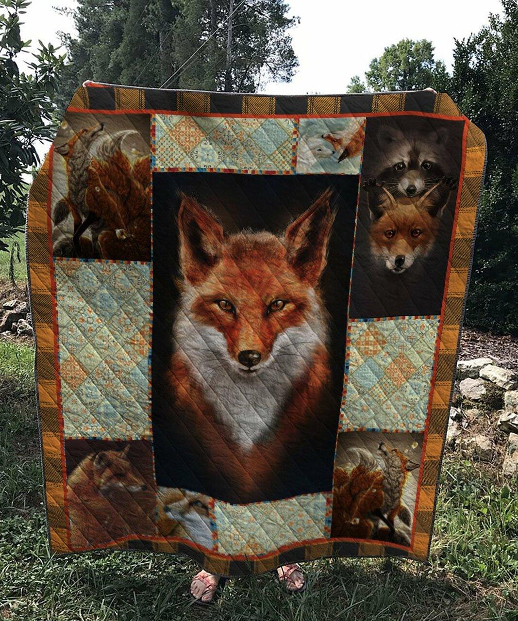 Fox Look Quilt and Home Decor