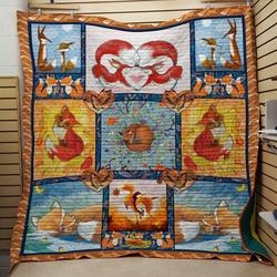 Fox Love Quilt and Home Decor