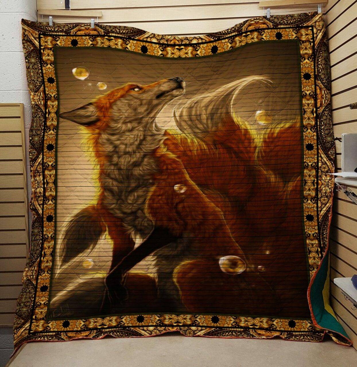 Fox Moon Quilt and Home Decor
