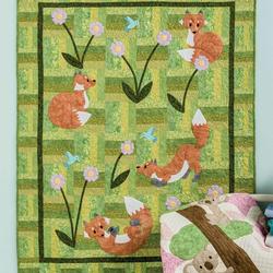 Fox Quilt Blanket Dhc150126Lt and Home Decor