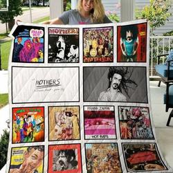 Frank Zappa Quilt Blanket M100608  Quilt and Home Decor