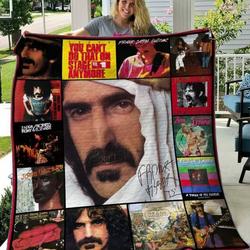 Frank Zappa Quilt Blanket M220503  Quilt and Home Decor