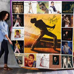 Freddie Mercury Cover Poster Quilt 3 and Home Decor