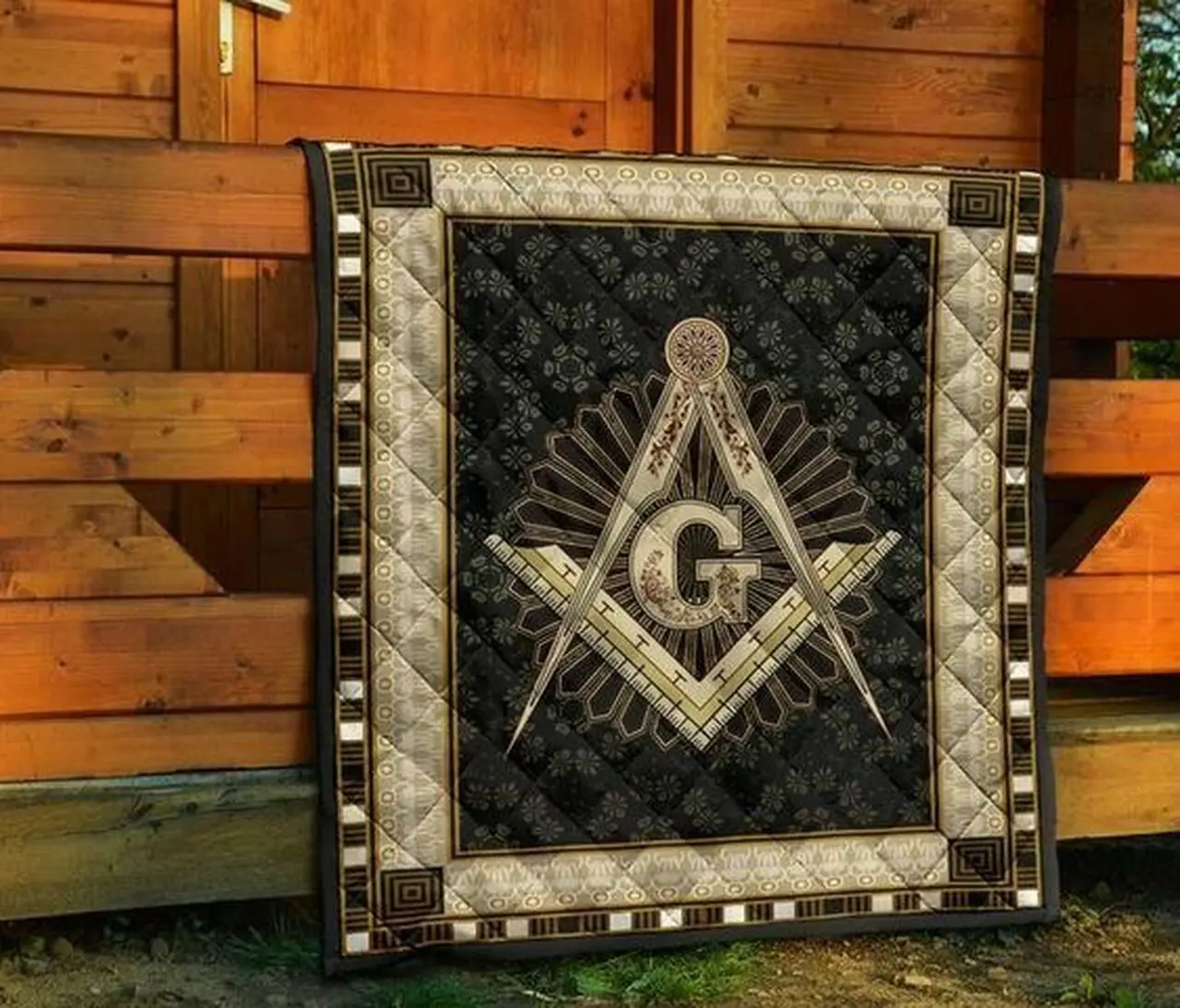 Freemason Clm0910087 Quilt Blanket and Home Decor