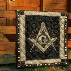 Freemason Clm0910087 Quilt Blanket and Home Decor
