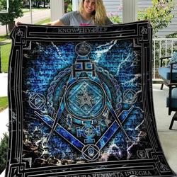 Freemasonry HVT130945 Quilt Blanket and Home Decor