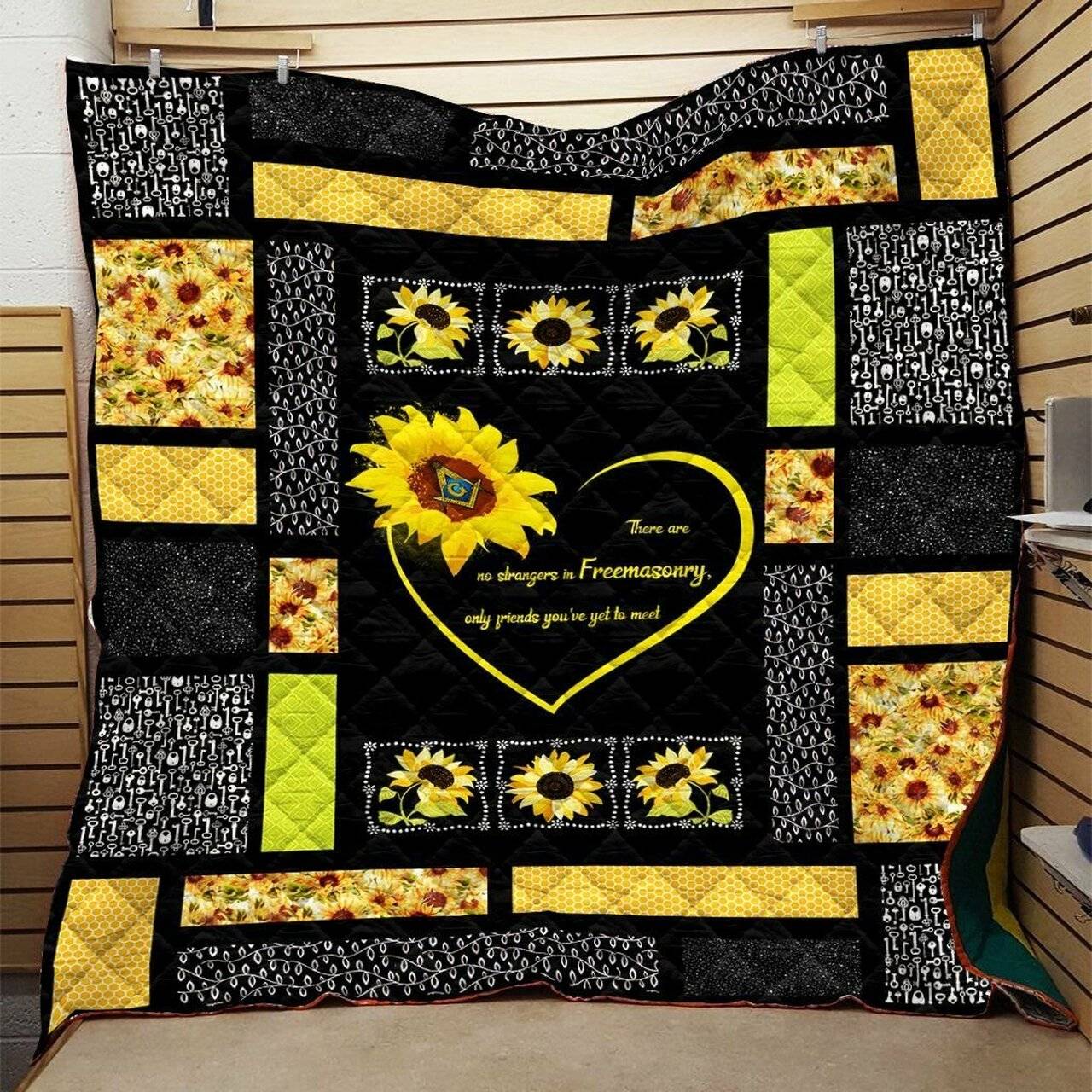 Freemasonry Quilt Blanket Dhc0910607Vt and Home Decor