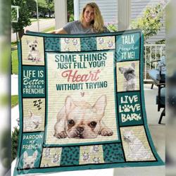French Bulldog Awesome E Quilt Derqar and Home Decor