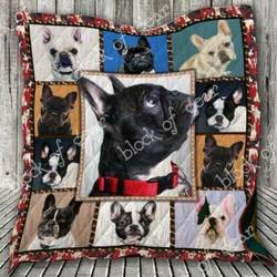 French Bulldog Cl2100195Mdq Quilt Blanket and Home Decor