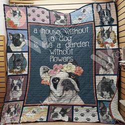French Bulldog DHCDHC DT2210 Quilt Blanket 4 and Home Decor