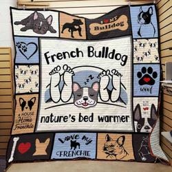 French Bulldog Quilt Blanket ABC07111811 and Home Decor