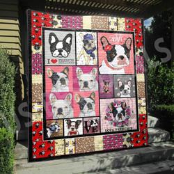 French Bulldog Quilt Blanket Dhc13121424Vt and Home Decor