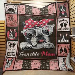 French Bulldog Quilt M0308-3  Quilt and Home Decor