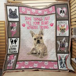 French Bulldog Quilt Tt63-0808  Quilt and Home Decor