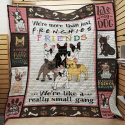 French Bulldog Quilt V0608-5  Quilt and Home Decor