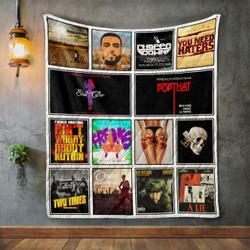 French Montana Album Covers Quilt Blanket and Home Decor