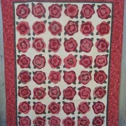 French Roses Cla2210248Q Quilt Blanket and Home Decor