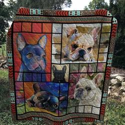 Frenchie Bulldog Hey Best Seller Quilt Blanket Dhc0201201145Td and Home Decor