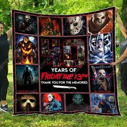 Friday The 13Th 40 Years H89 - Quilt and Home Decor