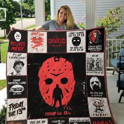 Friday The 13Th Quilt Blanket For Fans Ver 17 2 and Home Decor