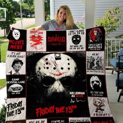 Friday The 13Th Quilt Blanket For Fans Ver 17-3      and Home Decor