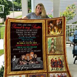 Friend - Harry Potter Quilt Blanket 01 and Home Decor