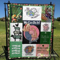 Friend Not Food Quilt Blanket Yln7  Quilt and Home Decor