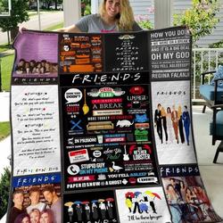 Friends Quilt Blanket Hvt120606  Quilt and Home Decor