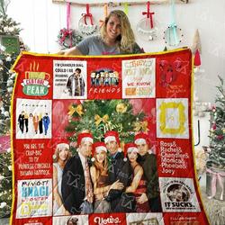 Friends Tv Quilt Blanket 02223 and Home Decor