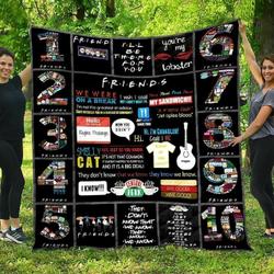 Friends Tv Show HVT1309101 Quilt Blanket and Home Decor