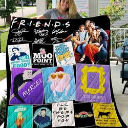 Friends Vr3 Quilt Blanket and Home Decor