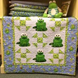 Frog Cla1210193Q Quilt Blanket and Home Decor