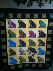 Frog Hur Quilt Cysicw and Home Decor