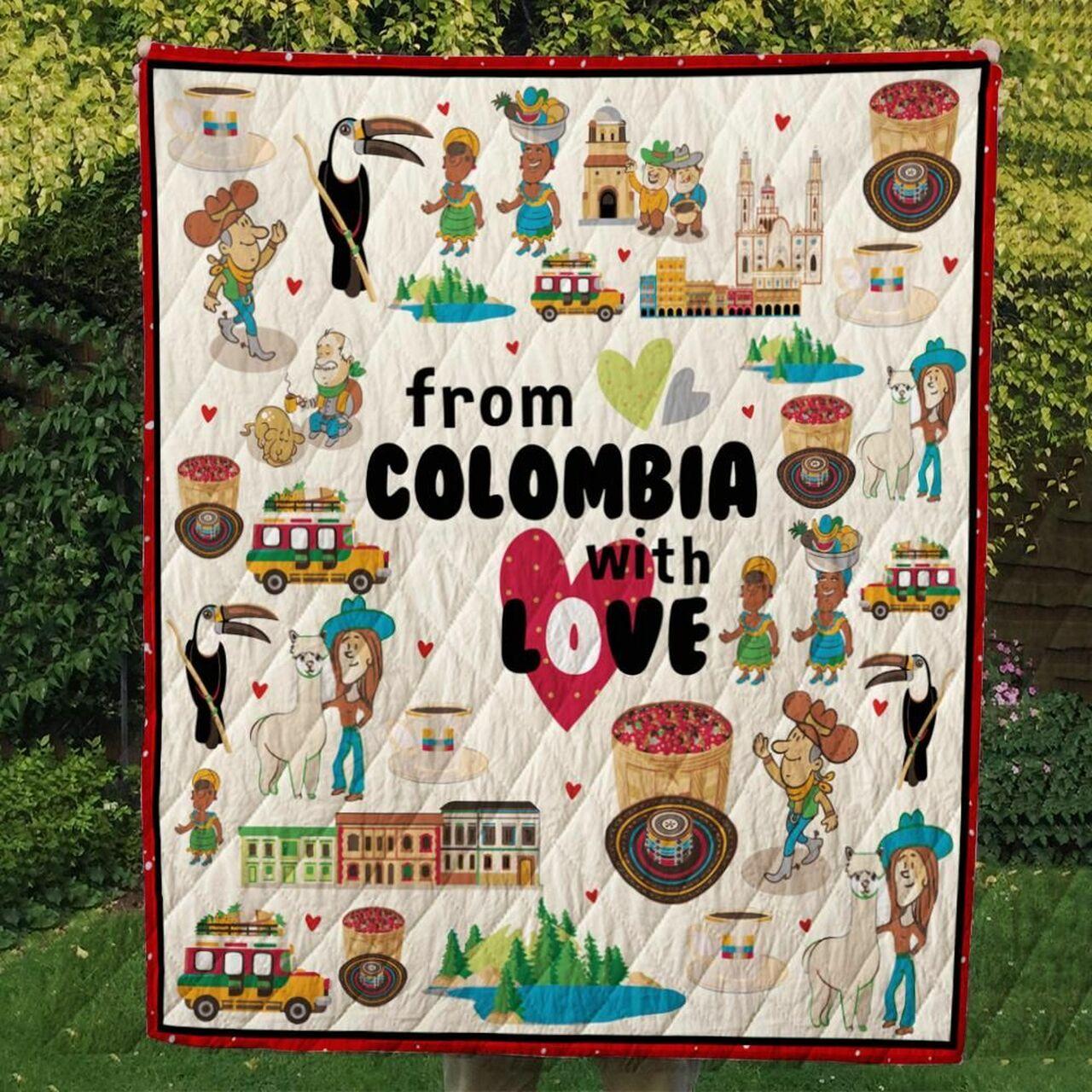 From Colombia Cl14100216Mdq Quilt Blanket and Home Decor